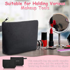 Weewooday 12 Pieces Blank Canvas Makeup Bags - Image 5