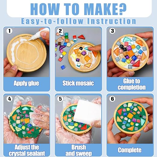 Mosaic Crystal Grout, Mosaics Tile Tools, Mosaic Tile Accessories – Essential - Image 6