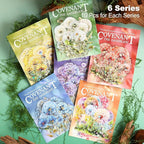 Dandelion Floral PET Stickers Set, Journaling, DIY Crafts, and Art Supplies - Image 2