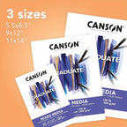 Canson Graduate Mixed Media Pad, 5.5x8.5 inch, 20 Sheets | Artist Paper - Image 4