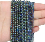 2mm 180pcs Phoenix Lapis Lazuli Tiny Gemstone Beads - Image 2