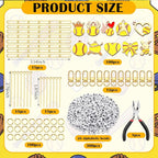 CraftyDream 558 Pcs Softball Charms - Image 2