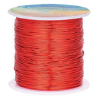 203 Feet Tarnish Resistant Copper Wires 24 Gauge/0.5mm Jewelry Craft Wires by CREATZONE