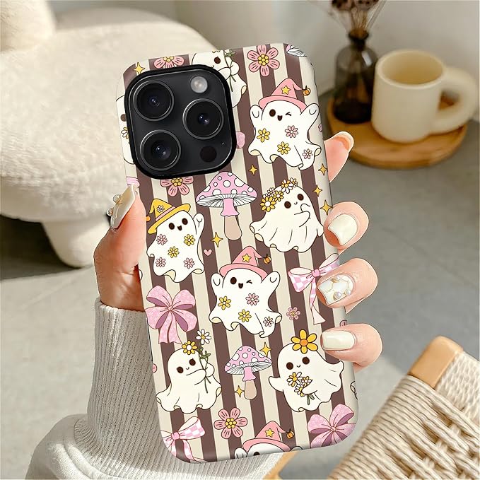 Case for iPhone 16 Pro, Scratch Resistant Hybrid Double Layer Hard Shell，Cute - Image 6