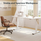 FLEXISPOT Electric Adjustable Workbench, 55x28 Inches Ergonomic Worktable - Image 3