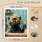 HMZephitiquc Funny Paint by Numbers Kit - Image 4