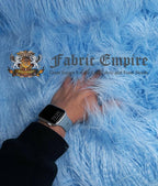 Fabric Empire 2.3oz Faux Fur Curly Yak Fabric 3.5" Long Pile Japanese Yarn/Sold - Image 7
