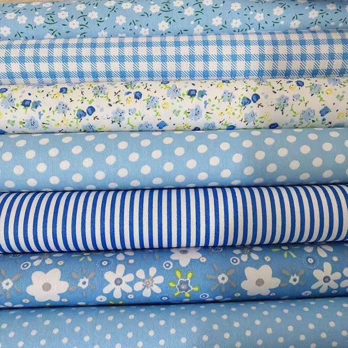 Cotton Fabric DIY Making Supplies Quilting Patchwork Fabric Fat Quarter Bundles - Image 2