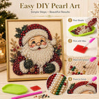 DIY Christmas Pearl Diamond Painting Art Kit - Image 2