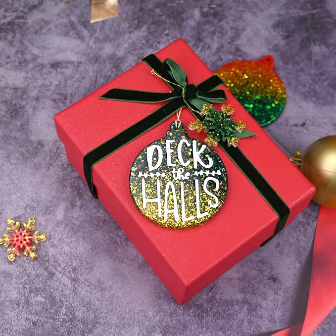 Sakolla Christmas Resin Molds 2 Pack Christmas Silicone Molds Ornaments Resin - Image 6