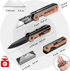 WORKPRO 2-in-1 Folding Knife/Utility Knife - Image 2