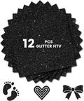 Glitter HTV Heat Transfer Vinyl, Sparkle HTV Compatible by Unknown
