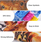 Lxmsja Cow Flower Diamond Art Kits - Image 4