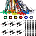 126 Pcs 12v LED Lights Kit, 60 Pre Wired LED Light Emitting Diodes 60 Plastic by Saysurey