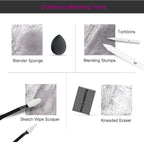 HIFORNY 126 PCS Drawing Kit Sketching Pencil Set, Sketch Pencils Art Supplies - Image 6