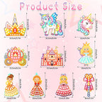 JULEASEL Mirror Mosaic Princess Unicorn Craft Kit, Gift - Image 6