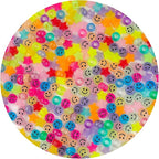800pcs Pony Beads, Kandi Beads for Bracelets Making Kit, Hair Braids Crafts - Image 3