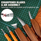 Wood Carving Kit, Wood Whittling Knife Kit - Image 5