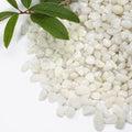10 lb Natural Polished White Pebbles, 3/8 Inch Decorative White Rocks by RUOJAS
