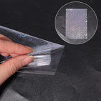 100pcs Photocard Sleeves, 3.58x2.56 in Love Heart-Shape Laser Flashing Card - Image 4