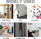 Yoption 50pcs Blank Motel Keychain Bulk - Image 5