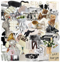 60 Pcs Luxury Ins Style Transparent Stickers by Unknown