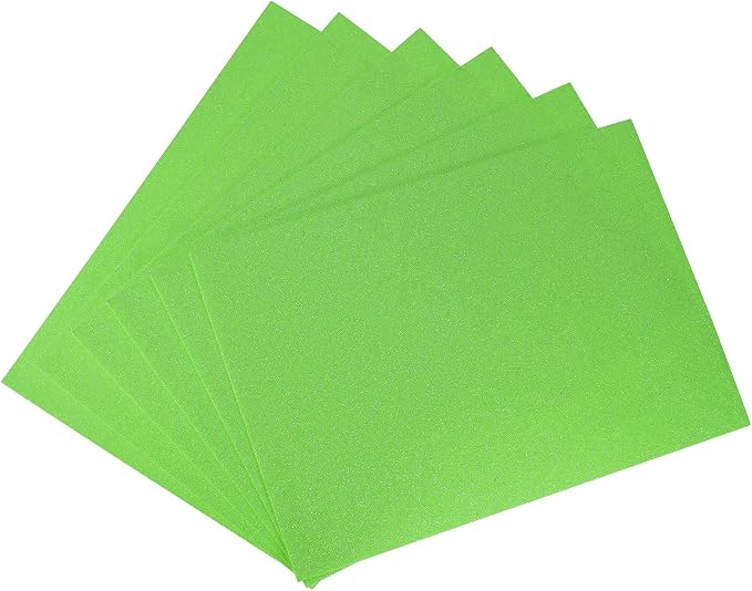 uxcell Green Shiny EVA Foam Sheets 11 x 8 Inch 2mm Thick by uxcell
