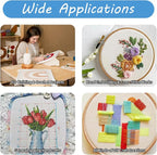 14 Mesh Needlepoint Canvas, Cross Stitch, Knit Crochet DIY Craft Projects - Image 7
