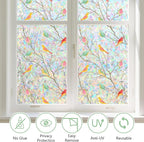 Kromapolis Window Privacy Film, Stained Glass Sticker Window Clings, Decorative - Image 6
