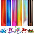 Holographic Heat Transfer Vinyl 6 Pack Holographic Iron on Vinyl by LUKGELYAMOFFICIAL