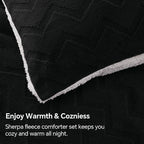 BEDELITE Fluffy Full Size Comforter Set - Image 5