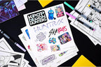 Crayola Kpop Demon Hunters Art Case, Coloring & Sticker Craft Kit, Gift - Image 6