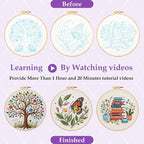 3 Sets Embroidery Kit for Beginners - Image 4