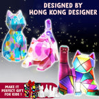 Goody King Paint Your Own Cat Lamp Art Kit, Arts & Crafts - Image 7