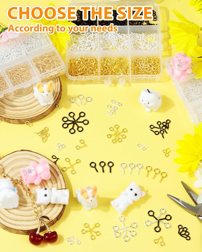 FIVEIZERO 600pcs Small Eye Pins - Image 5