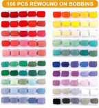 INSCRAFT Embroidery Floss Kit, 364 Pack Embroidery Cross Stitch Kit - Image 2