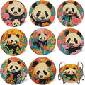 EWJRNSF 8 PCS Diamond Art Coasters Kit, Small Diamond Painting Coasters by EWJRNSFDiamondPainting