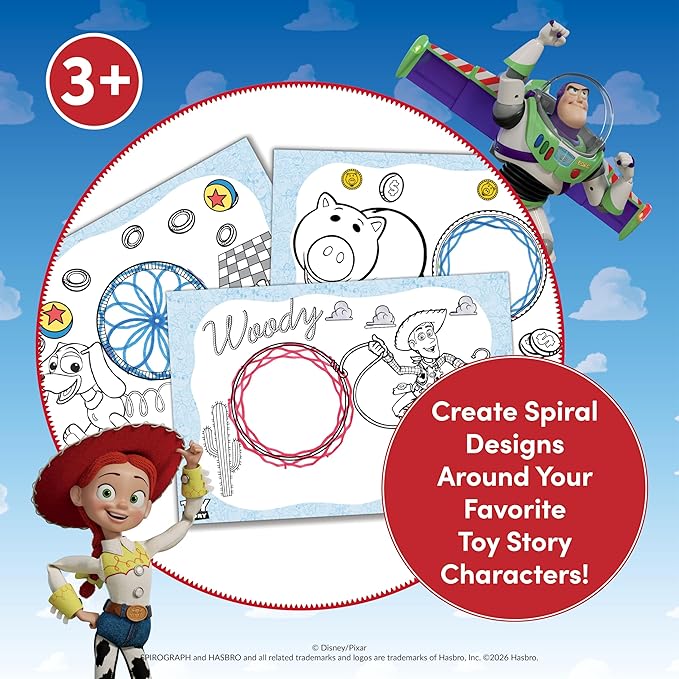 Spirograph Disney Jr. Toddler Arts and Crafts, Drawing Art Kit, Toddler - Image 6