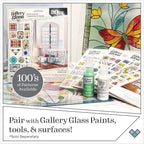 Gallery Glass Stained Glass Pattern Set, Architectural 3 Piece Pattern Set - Image 7