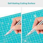 Headley Tools 12"x12" Rotating Cutting Mat, Self Healing Mat - Image 4