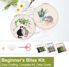 Santune 3 Pack Embroidery Kit for Beginners - Image 3