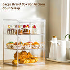 Attelite Pastry Display Case, Large Bread Box - Image 2