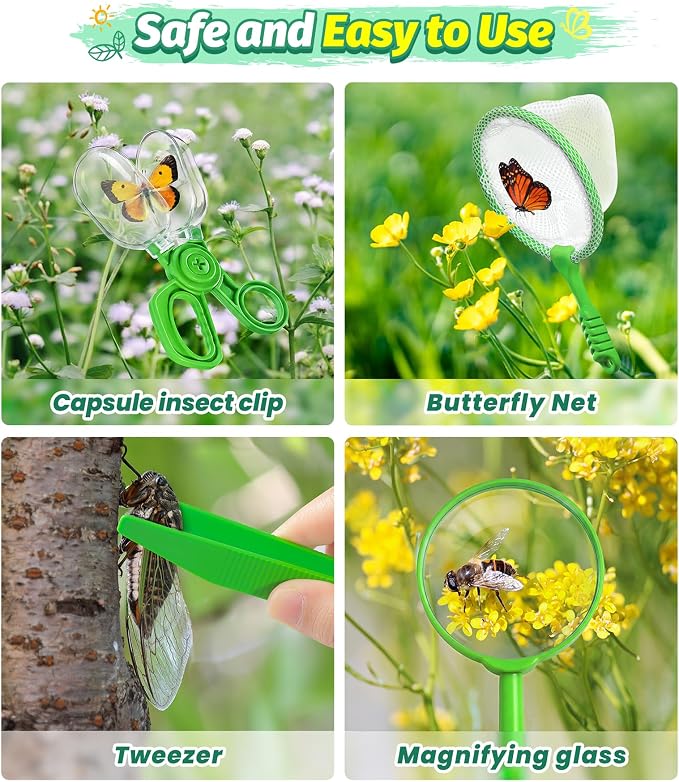 Bug Catcher for Kids, Outdoor Explorer Kit for Kids Age 3 4 5 6 7 8 - Image 4