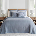 Levtex Home - Cross Stitch Bedspread Set - King Bedspread and Two King Shams - by LevtexHome