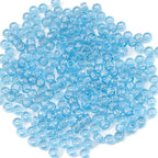 Gxueshan 1000 Pcs Acrylic Plastic White Pony Beads 6x9mm Bulk Kandi Beads - Image 2
