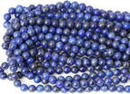 45PCS 8mm Natural Lapis Lazuli Gemstone Round Loose Beads - Image 3