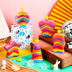 Liliful Sand Art Bottles for Kids, Sand Art Plastic Crafts Kit Bulk Arts Crafts - Image 4