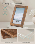 SONGMICS Picture Frames, Collage Picture Frames Set of 10, Two 8x10, Four 5x7 - Image 4