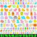 180pcs Luminous Mini Resin Animals Colorful Tiny Small Little Glow in the Dark by ywevyezc