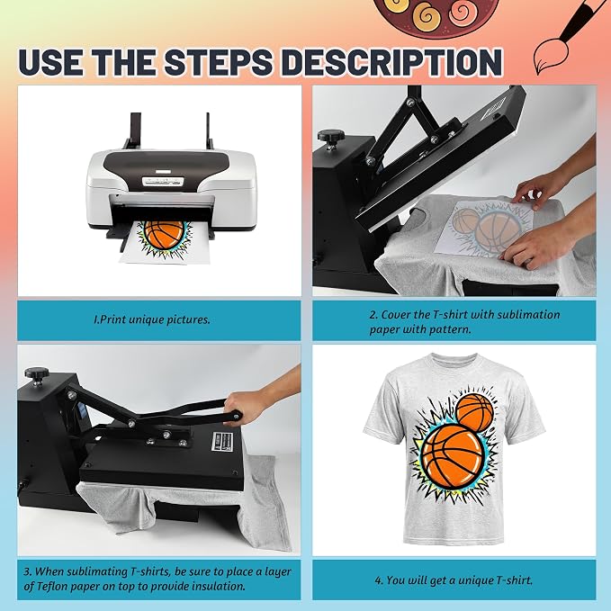 Joyclub 5 PCS Unisex Sublimation Blanks Bulk Polyester T Shirts - Image 4